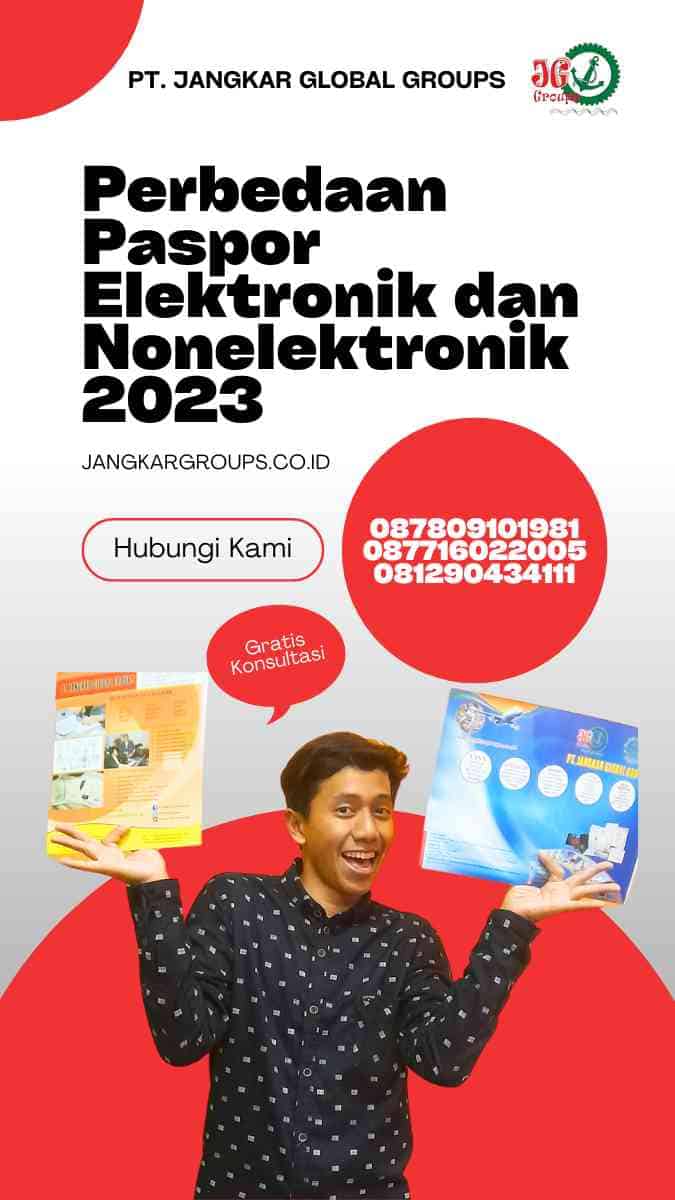 Perbedaan Paspor Elektronik Dan Nonelektronik Jangkar Global Groups