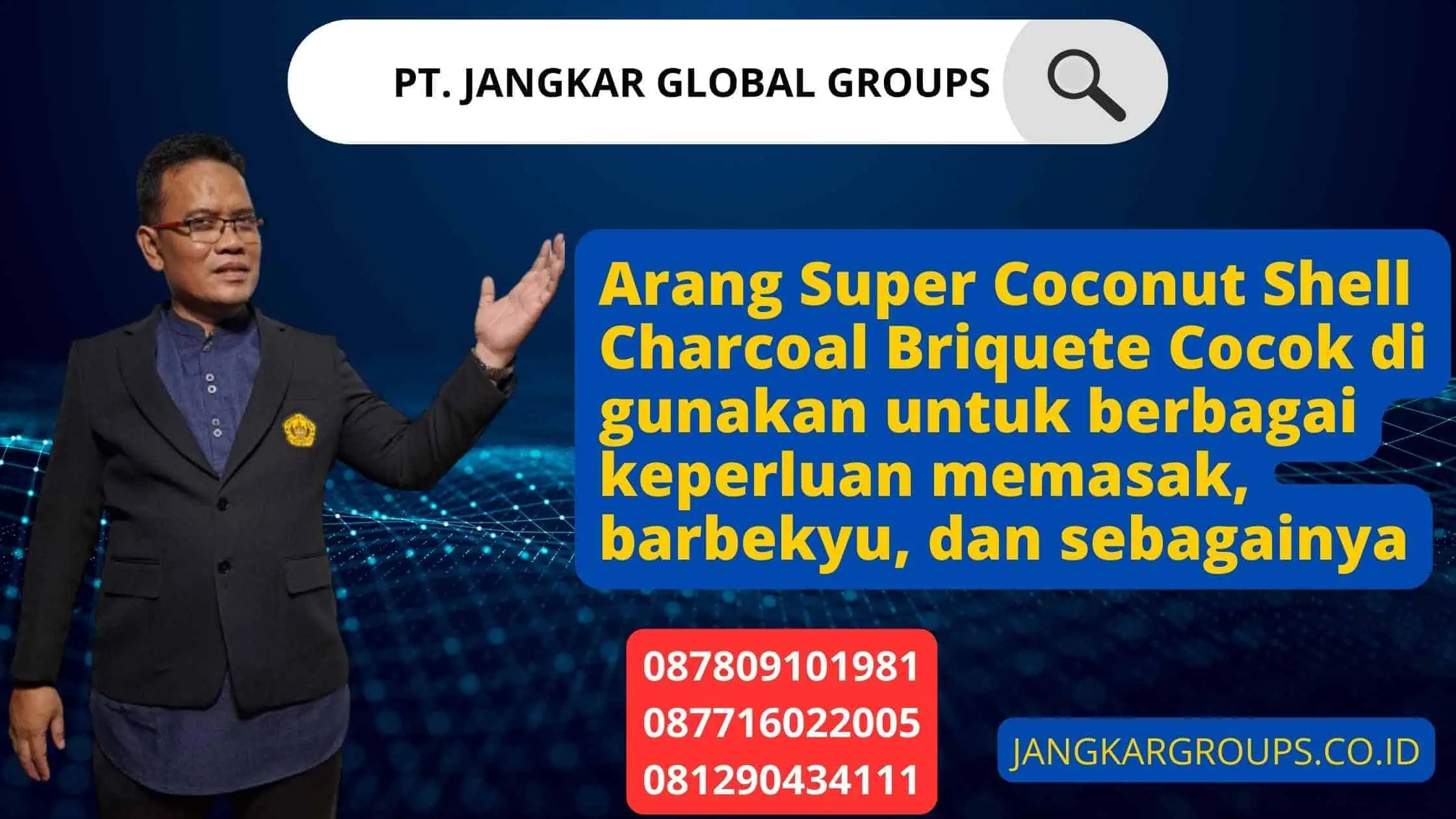 Arang Super Coconut Shell Charcoal Briquete Cocok di gunakan untuk berbagai keperluan memasak, barbekyu, dan sebagainya