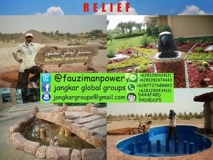 relief garden indonesia