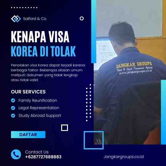 Kenapa Visa Korea di Tolak