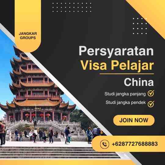 Persyaratan Visa Pelajar China