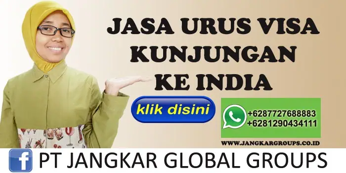 jasa urus visa kunjungan ke india, visa india