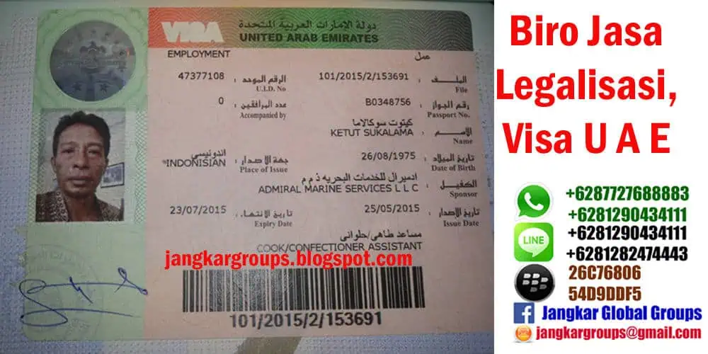 jasa visa uae