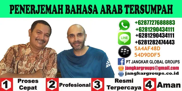 penerjemah bahasa arab tersumpah