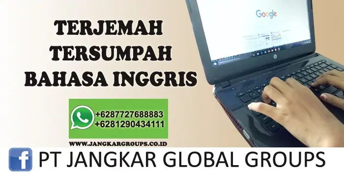 terjemah tersumpah bahasa inggris