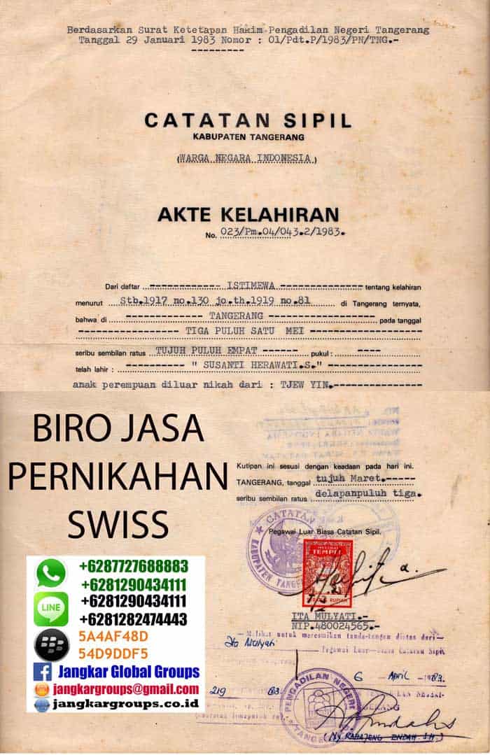 akta-kelahiran-lama, PERSYARATAN NIKAH DI SWISS