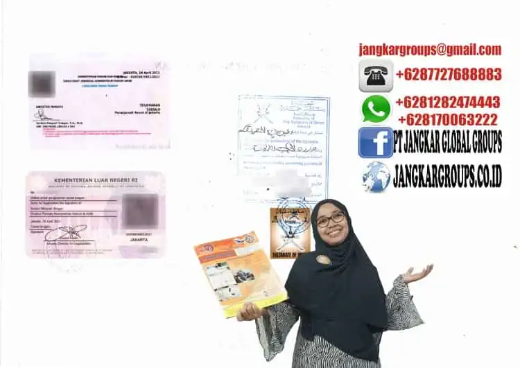 contoh legalisir ijazah oman