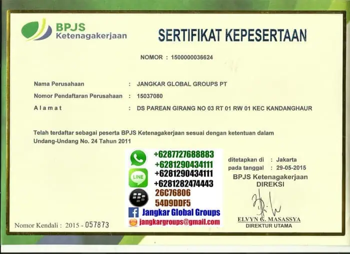 BPJS KETENAGAKERJAAN