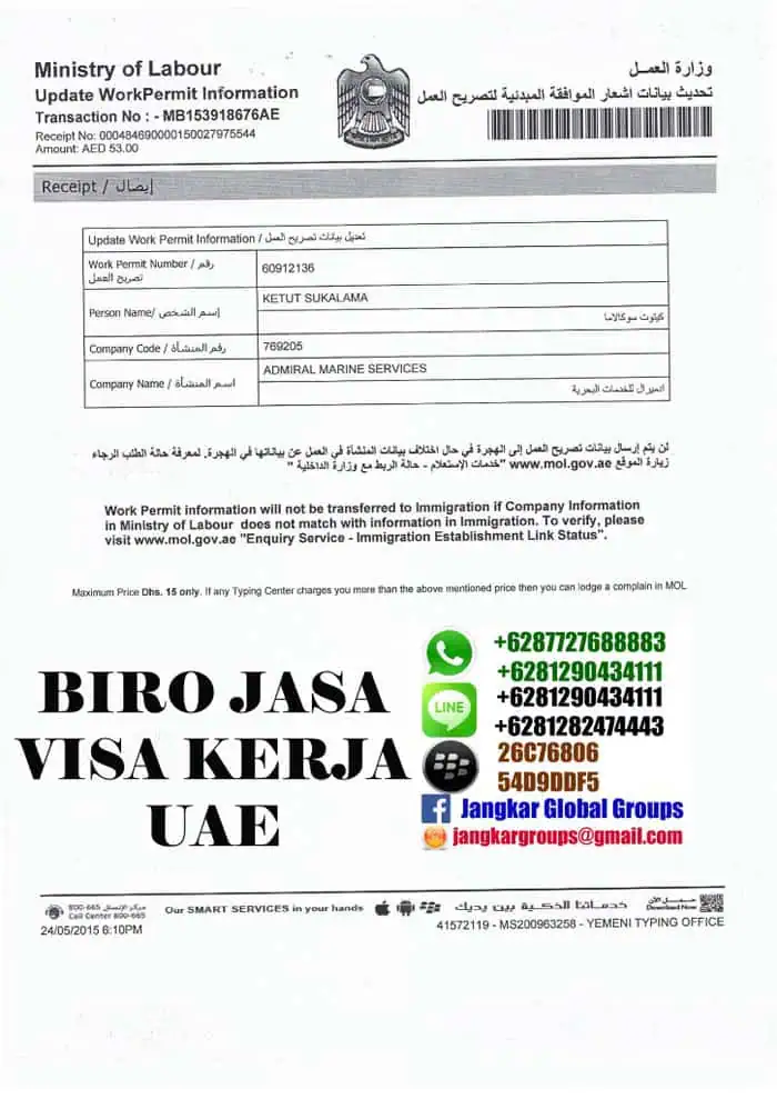 visa kerja offshore ke uae