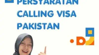 Persyaratan calling visa Pakistan