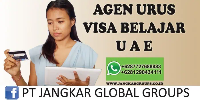 agen urus visa belajar uae