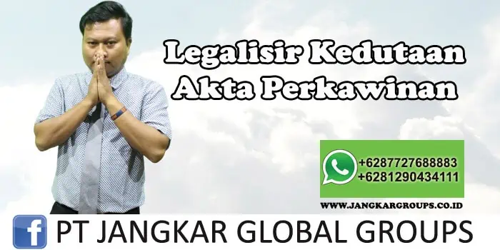 Legalisir Kedutaan Akta Perkawinan