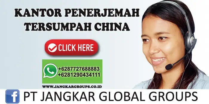 kantor penerjemah tersumpah china