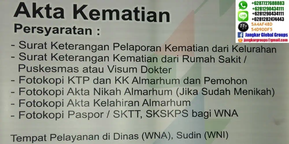 akta kematian