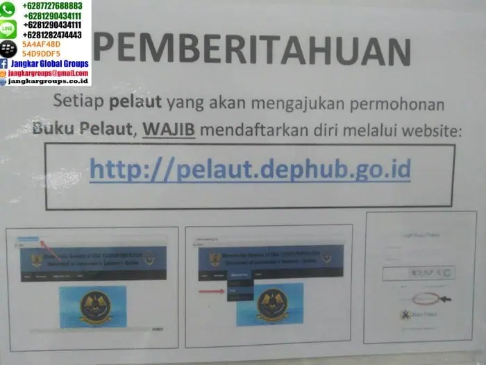 persyaratan buku pelaut online