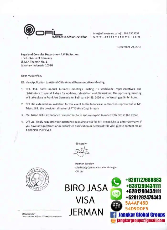 invitation-letter-jerman, persyaratan visa bisnis jerman