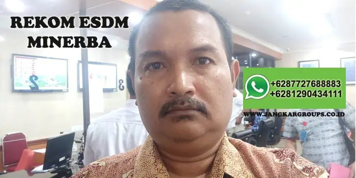 persyaratan rekom esdm minerba