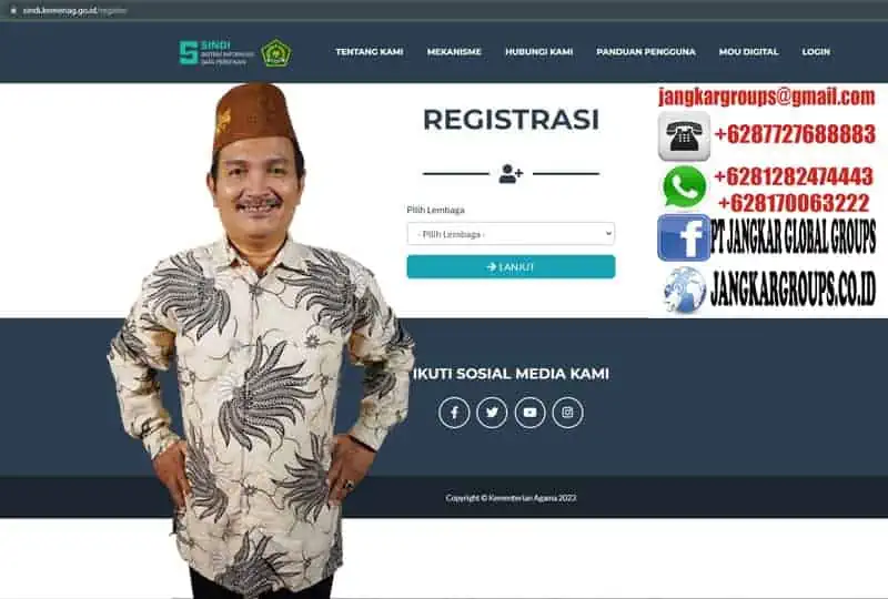 Registrasi SINDI Kemenag