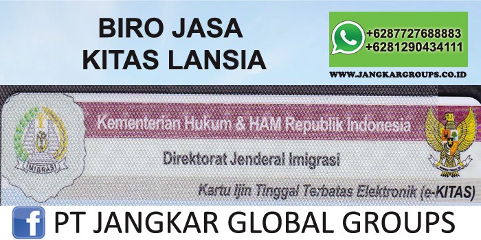 persyaratan kitas lansia