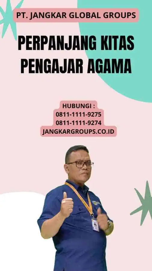 Perpanjang Kitas Pengajar Agama