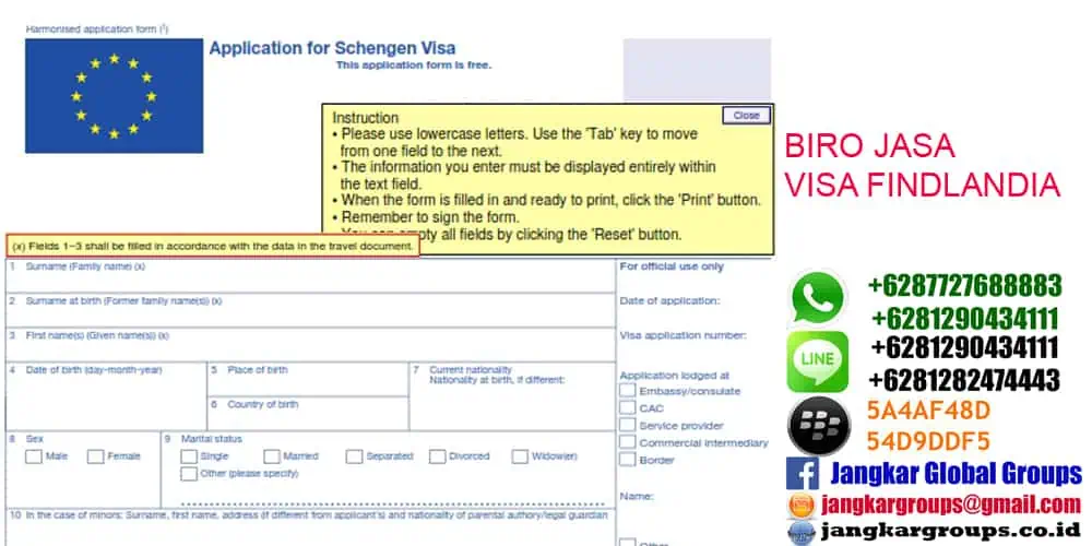 persyaratan visa finlandia