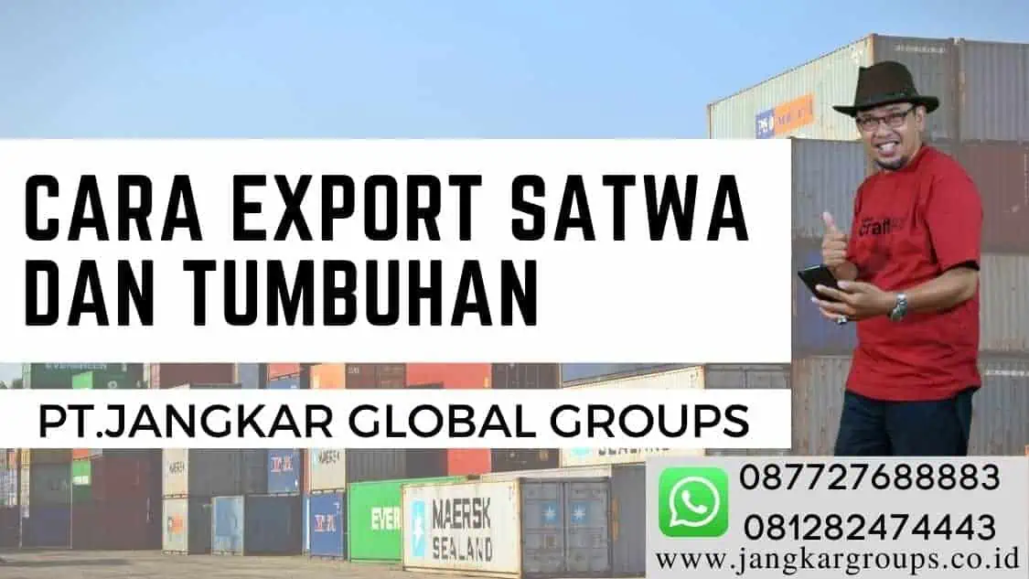 cara Export Satwa Dan Tumbuhan