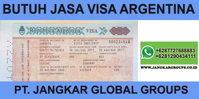 jasa visa argentina