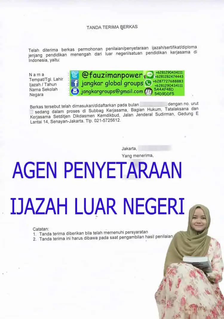 AGEN PENYETARAAN IJAZAH LUAR NEGERI