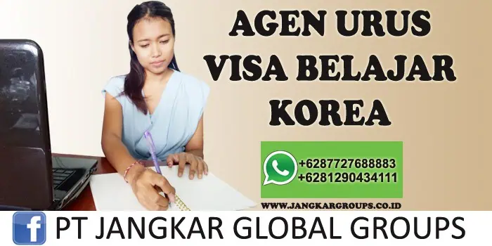 agen urus visa belajar korea