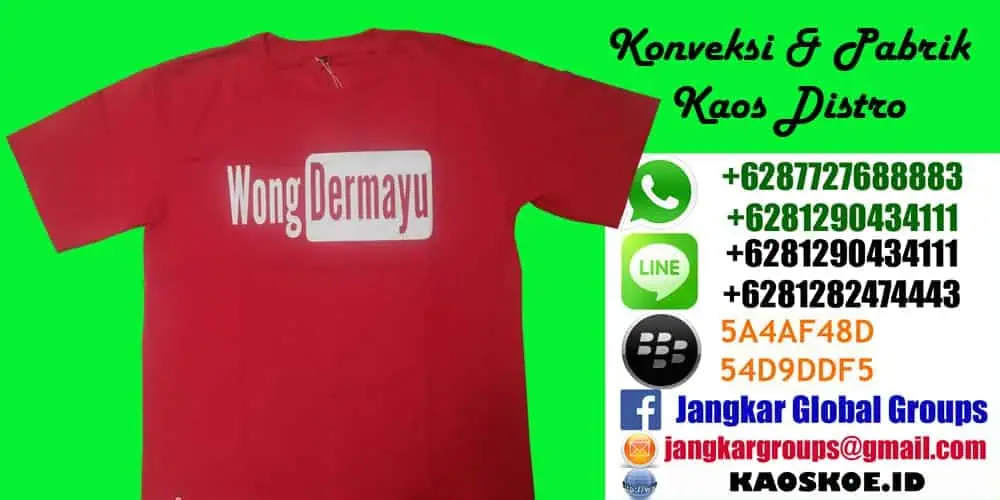 kaos khas indramayu