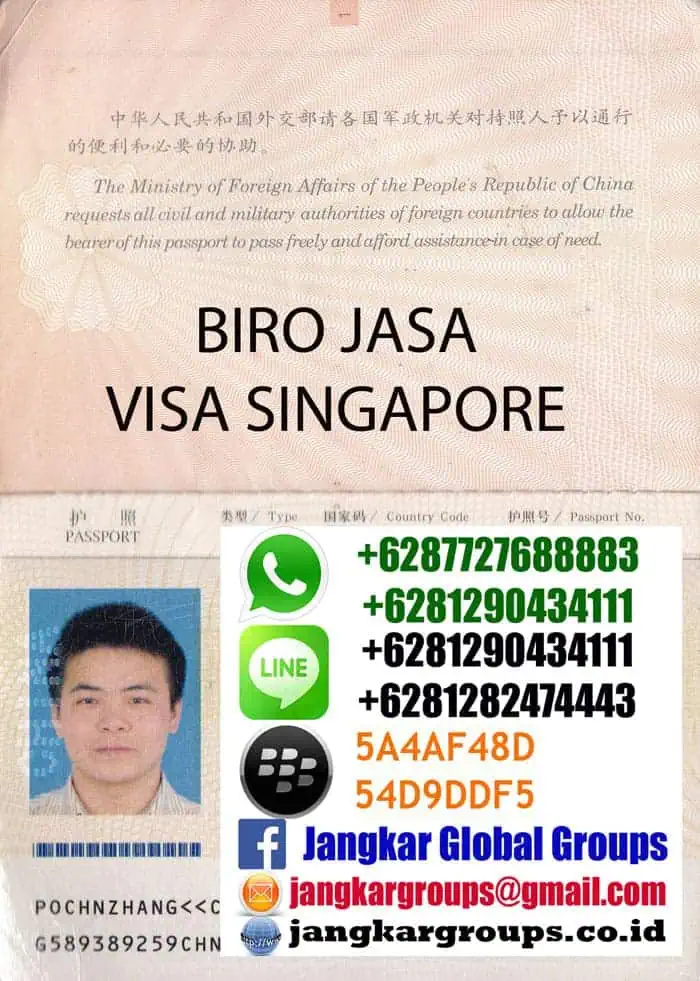 VISA SINGAPORE UNTUK WARGA CHINA