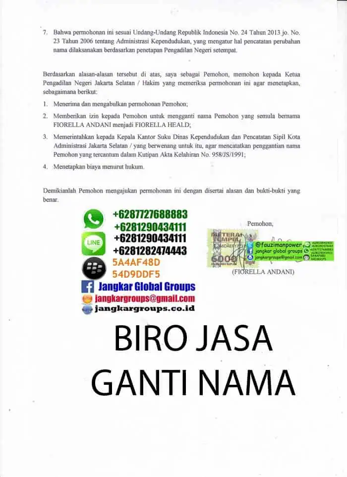 permohonan ganti nama3 ikut suami