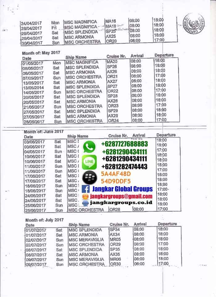 Ministry of transportation surat kuasa visa italy transit untuk pelaut VISA ITALY3