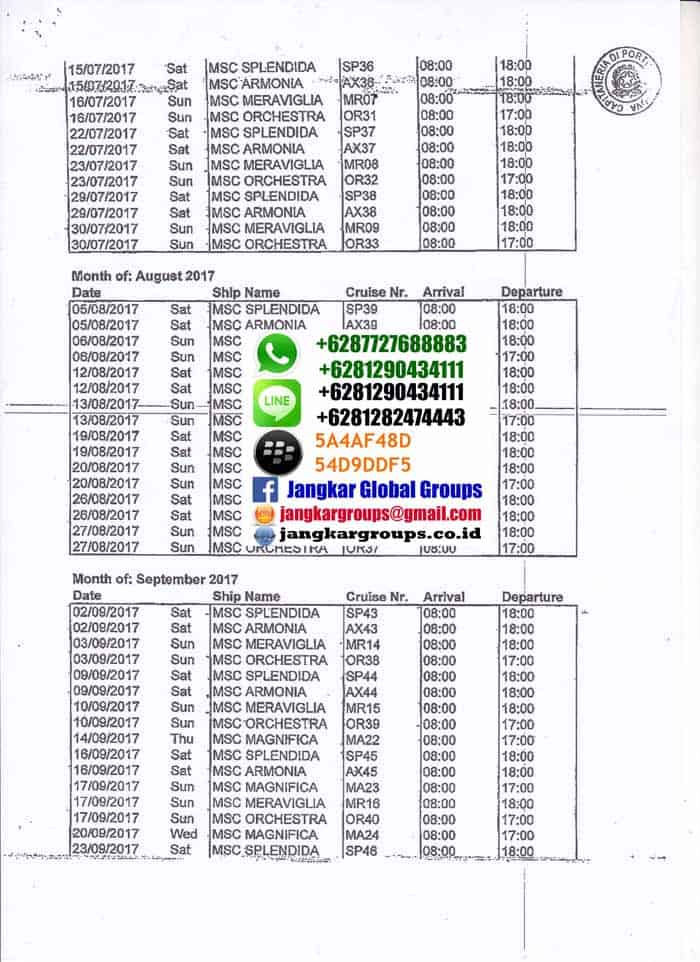 Ministry of transportation surat kuasa visa italy transit untuk pelaut VISA ITALY4