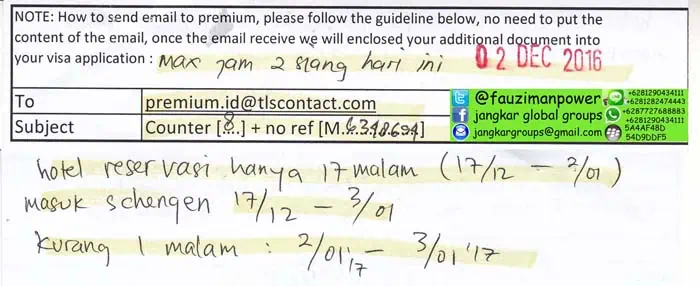 kekurangan dokumen jasa visa perancis di jakarta