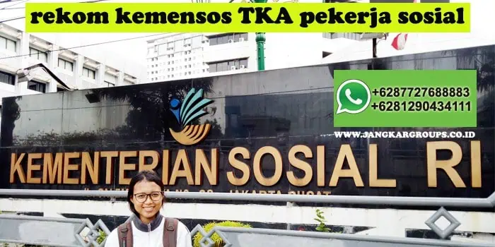 rekomendasi rptka dari kemensos untuk tka pekerja sosial