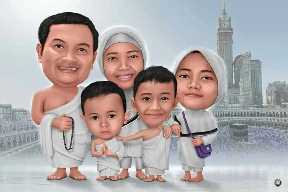 STUDIO FOTO DIGITAL DAN JASA EDIT FOTO KARIKATUR DI JAKARTA