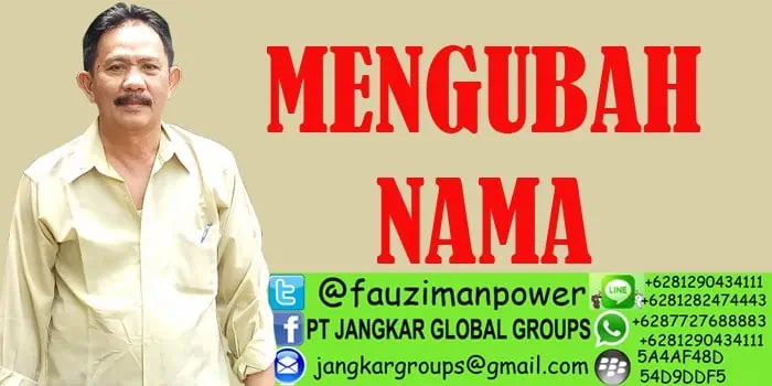 mengubah nama catatan pinggir