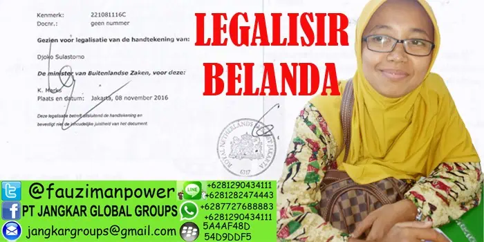 legalisir belanda