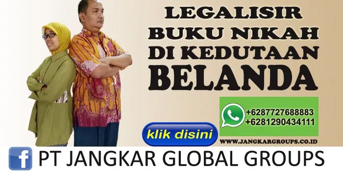 legalisir buku nikah di kedutaan belanda