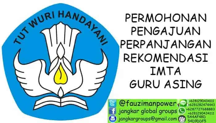 perpanjangan rekomendasi IMTA guru di kemendikbud