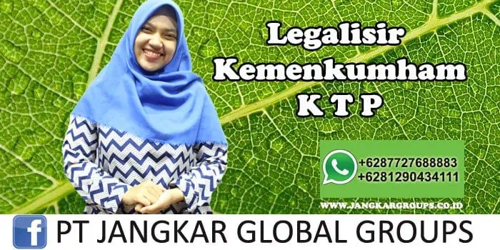 Legalisir Kemenkumham KTP