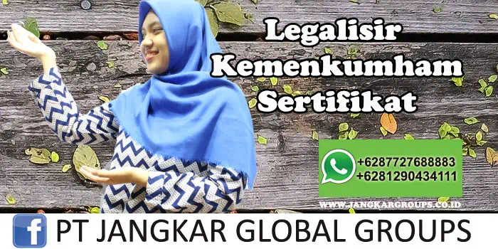 Legalisir Kemenkumham Sertifikat