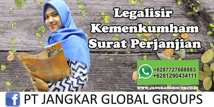 Legalisir Kemenkumham Surat Perjanjian