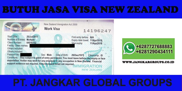 persyaratan visa kerja new zealand