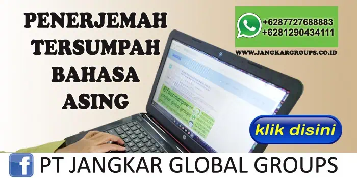 penerjemah tersumpah bahasa asing