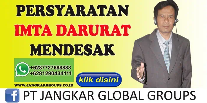 persyaratan imta darurat mendesak