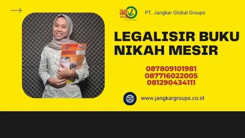 LEGALISIR BUKU NIKAH MESIR