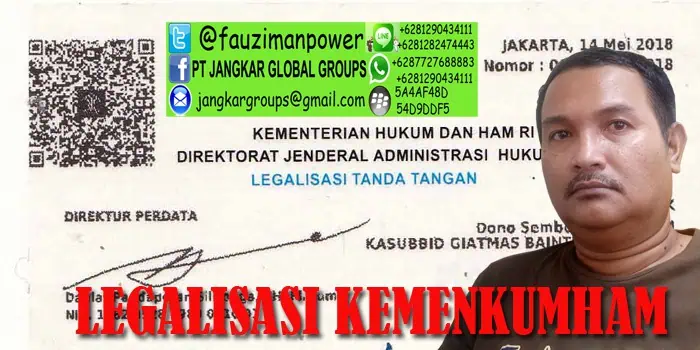 Legalisir Kemenkumham Online