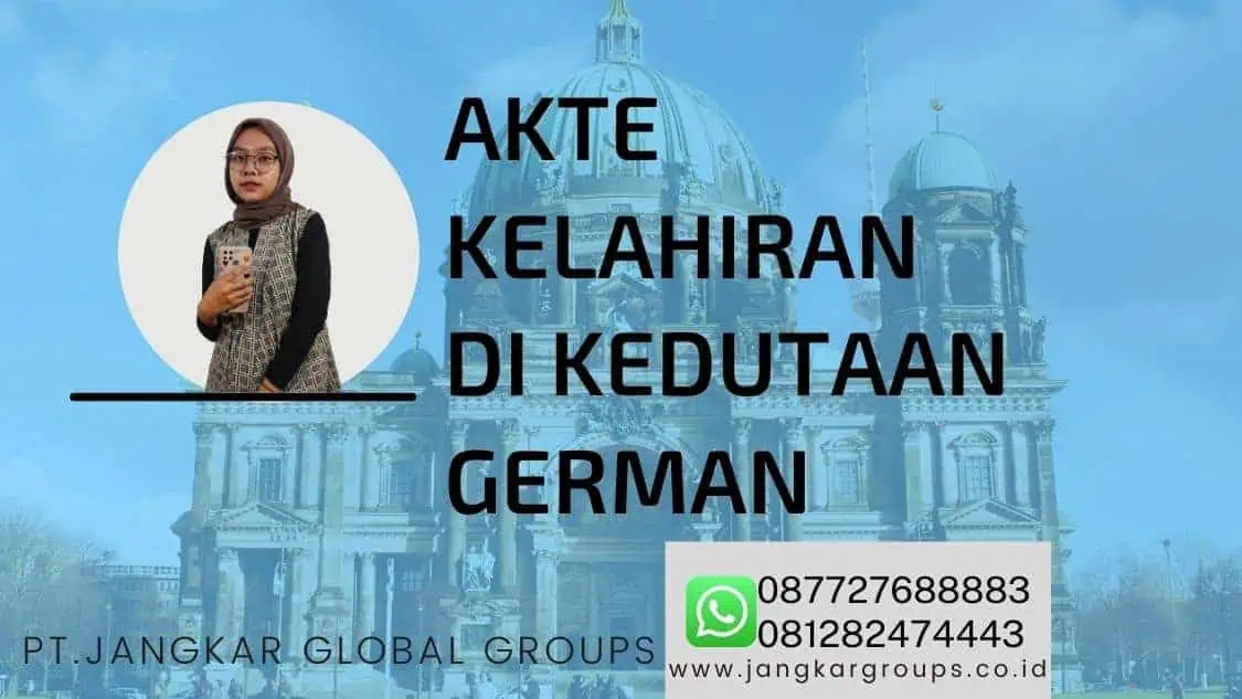 akte kelahiran di kedutaan german